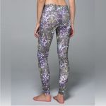 Lululemon Wunder Under Luxtreme Floral Sport Leggings Size 2 EUC 29” Photo 1