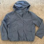 Athleta Everywhere Jacket size L Tall Shadow Blue Photo 2
