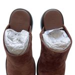 Everlane  The Wooden Puffa Clog Dark Umber Suede Brown Size 5 New without Box! Photo 5