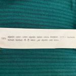 ZARA  Emerald Green Embroidered Eyelet Tassel Long Sleeves Peasant Top Photo 11