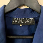 Vintage 60’s Lightweight Bolero Short Sleeve Jacket Blue Photo 3