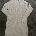 Abercrombie & Fitch  Cream Ribbed Knit Dress 0103 Photo 0