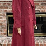VTG 1950s Kramer’s of New Haven 100% wool luxury brand red coat / M / EUC Size M Photo 1