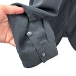 Madewell  v-neck blouse size Medium office dressy minimalist goth all seasons Photo 3