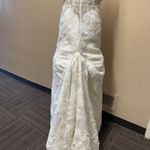 Casablanca Bridal, Elegant Cream Lace Wedding Dress White Size 6 Photo 5