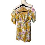 Floral print Cupcakes and Cashmere Fonda Ruffle Detail Floral Print Dress, Yello Yellow Size XS Photo 11