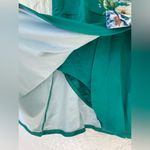 Lands' End Land’s End Women's Petite Side Tie Mini Green/Floral Swim Dress Swimsuit; 12P Photo 2