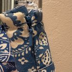 Talbots  Blue Floral Bandana Mini Pencil Skirt Sz 10 Photo 3