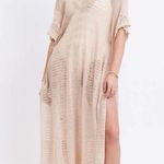 Mersea Women’s Souk Knit Tunic cover up in Vanilla One size NWT Photo 0