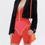 ZARA BIKE SHORTS PURPLE MAGAZINE Orange/Pink Size S NEW Photo 2