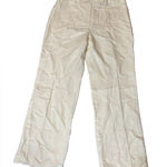 Loft Ann Taylor  Laura Size 12‎ Yellow Wide Leg Dress Pants Photo 0