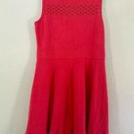 Chelsea28 Pink Coral Sleeveless Sweater Mini Dress Large Nordstrom Photo 0