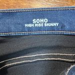 Nicole Miller Soho High Rise Skinny Jeans Womens 14 Dark Blue Stretch Denim Photo 10