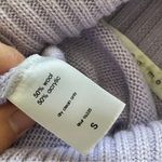 Susana Monaco Sweater wool turtleneck womens Purple (small) minimalist chic Photo 4