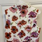 Brooks Brothers Size 10 Sleeveless Sheath Dress Multicolor Floral Print Women's Photo 7