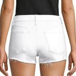 J Brand NWT White Md Rise Cut Off Shorts Photo 3
