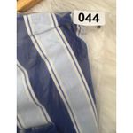 Talbots Plus Petite 1X Striped Sleeveless Knit Top w/ Button Detail Blue Photo 9