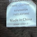 Princess Polly  Parveen Brown Ribbed Off Shoulder Long Sleeve Crop Top Blouse 4 Photo 7