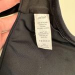 Aerie Wrap Halter Bikini Top Black Size XS Photo 3