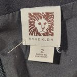 Anne Klein  Black Quilted Stitch‎ Pencil Skirt Womens Size 2 Knee Length Career Photo 7