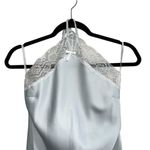 Majorelle NEW NWT Libbie Halter Lace Trim Maxi Gown In Light Blue Photo 3