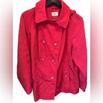 Gallery Woman Pink Double Breasted Jacket Size 2X Casual Fall Lightweight Photo 6