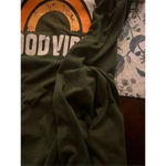 Good Vibes Long Sleeve Pocket T Shirt Long Size‎ Medium Green Photo 4