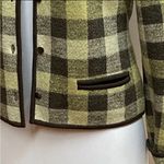 Source Unknown  Green and Black Plaid Blazer Photo 5