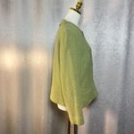 Vintage Green Textured Blazer Jacket 3 Diamond Button Pockets Union Made M Size M Photo 3