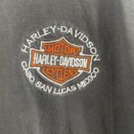 Harley Davidson Motorcycles T-Shirt Size S/M Cabo San Lucas Mexico Embroidery Photo 3