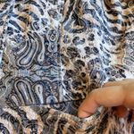 J. Bee Vintage Abstract Print Button Up Shirt Jacket Size L Photo 6