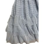 Anthropologie  Maeve Tulle Midi Skirt Size Small Color: Blue Photo 7