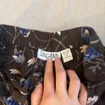 Vintage brown floral button down skirt Size M Photo 1