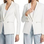 Veronica Beard Scuba Iconic Blazer Schoolboy Dickey Blazer Jacket White Size 8 Photo 13