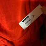 No Boundaries NWT  Red Cinched Pullover Sweatshirt Long Sleeve Womens Size Medium Photo 2