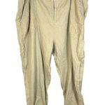 Coldwater Creek Marisa Linen Crop Lace Embellished Pants Women's Size 18 Photo 0