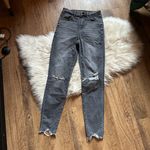 American Eagle Curvy Highest Rise Jegging In Gray Photo 1