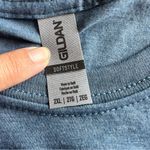 Gildan Softstyle Graphic Tee 2XL – Motherhood Cold Coffee Shirt Blue Size undefined Photo 2