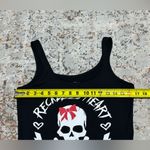 BEAUTIFUL DISASTER skull tank top size Medium black Photo 2