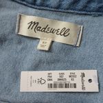 Madewell NWT Denim Relaxed Coverall Jumpsuit in Glenroy Wash Jean XS Photo 3