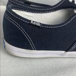 Keds  Dark Blue Canvas Shoes with White Accents size 7.5 Photo 1