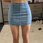 Free People Jean Skirt Photo 0