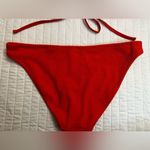 Kona Sol  orange textured bikini Photo 5