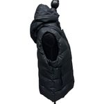 Nike  Womens Down Hoodie Warm Vest‎ 809549 010 Black Size Extra Large XL Photo 6