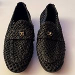 Aerosoles Hour Black Rafia Inspired Loafer Sz 7 Photo 1
