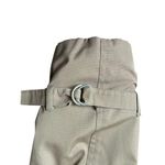 London Fog 70s Vintage British Khaki Classic Trench Coat Longline Lined Sz 14 Photo 4