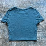 ZARA Blue  Basic Baby Tee Photo 2