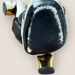 Prada AUTHENTIC  | Vintage Gold Hardware Suede Pumps | Size 38 Photo 11