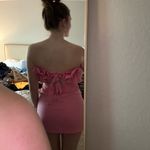 DO+BE  Pink Ruffle Mini Dress Photo 1