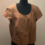 Talbots - Brown Short Sleeve Blazer Size 12w Photo 0